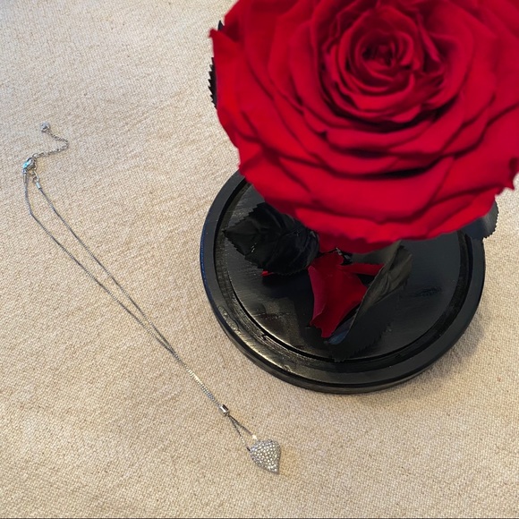 SWAROVSKI Adjustable Heart Pendant Necklace - Picture 3 of 4